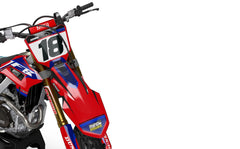 HONDA FACTORY BACKED SERIES (ANY BIKE MODEL AND COLORS!) Semi-Custom Factory Backing Graphics