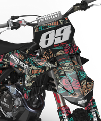 KT BLITZ SERIE (JEDES FAHRRADMODELL UND JEDE FARBE!) Semi-Custom Factory Backing Graphics