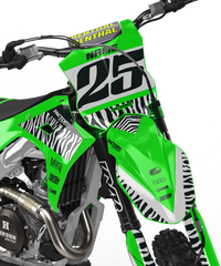 KAWASAKI BLITZ (JEDES FAHRRADMODELL UND JEDE FARBE!) Semi-Custom Factory-Hintergrundgrafiken