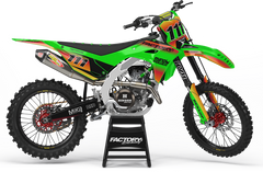 KAWASAKI SUNSET V2 (ANY BIKE MODEL AND COLORS!) Semi-Custom Factory Backing Graphics