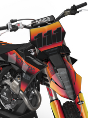 KT SUNSET SERIES (ANY BIKE MODEL AND COLORS!) Semi-Custom Factory Backing Graphics