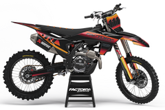 KT SUNSET SERIES (ANY BIKE MODEL AND COLORS!) Semi-Custom Factory Backing Graphics