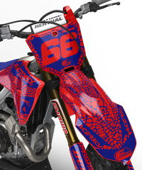 CROC V1 SERIES (ANY BIKE MODEL AND COLORS!) Semi-Custom Factory Backing Graphics