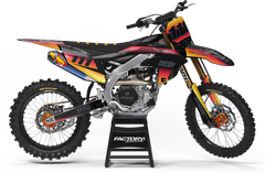 YAMAHA SUNSET SERIES (ANY BIKE MODEL AND COLORS!) Semi-Custom Factory Backing Graphics