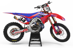 HONDA STEALTH SERIES (ANY BIKE MODEL AND COLORS!) Semi-Custom Factory Backing Graphics