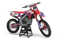 HONDA DIMENSIONAL SERIES (ANY BIKE MODEL AND COLORS!) Semi-Custom Factory Backing Graphics