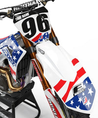 HONDA USA SERIES (JEDES FAHRRADMODELL UND JEDE FARBE!) Semi-Custom Factory Backing Graphics 