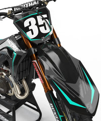 HONDA MIDNIGHT SERIES (JEDES FAHRRADMODELL UND JEDE FARBE!) Semi-Custom Factory Backing Graphics 