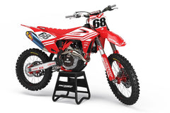 GAS GAS EXPRESS V1 SERIES (ANY BIKE MODEL AND COLORS!) Semi-Custom Factory Backing Graphics