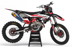 GAS GAS TORQUE SERIES (ANY BIKE MODEL AND COLORS!) Semi-Custom Factory Backing Graphics