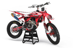 GAS GAS DIMENSIONAL SERIES (ANY BIKE MODEL AND COLORS!) Semi-Custom Factory Backing Graphics