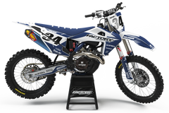 HUSQVARNA STEALTH SERIES (ANY BIKE MODEL AND COLORS!) Semi-Custom Factory Backing Graphics