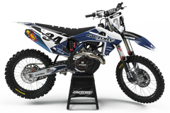 HUSQVARNA GONE SERIES (ANY BIKE MODEL AND COLORS!) Semi-Custom Factory Backing Graphics