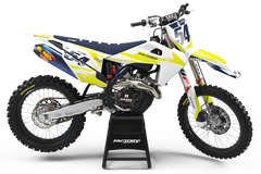 HUSQVARNA FLASH SERIES (ANY BIKE MODEL AND COLORS!) Semi-Custom Factory Backing Graphics