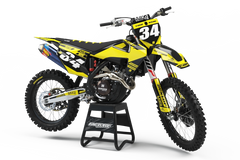 HUSQVARNA PL3 SERIES (ANY BIKE MODEL AND COLORS!) Semi-Custom Factory Backing Graphics