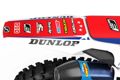 HUSQVARNA USA SERIES (ANY BIKE MODEL AND COLORS!) Semi-Custom Factory Backing Graphics