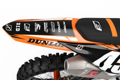 KT FAST GUY SERIES (ANY BIKE MODEL AND COLORS!) Semi-Custom Factory Backing Graphics