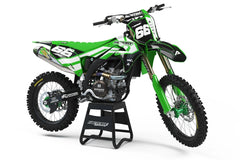 KAWASAKI CONTROL SERIES VC (ANY BIKE MODEL AND COLORS!) Semi-Custom Factory Backing Graphics