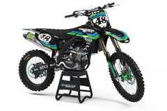 KAWASAKI RETRO V2 SERIES (ANY BIKE MODEL AND COLORS!) Semi-Custom Factory Backing Graphics