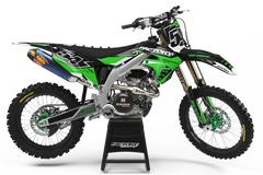 KAWASAKI TORQUE SERIES (ANY BIKE MODEL AND COLORS!) Semi-Custom Factory Backing Graphics