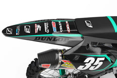 KAWASAKI MIDNIGHT SERIES (ANY BIKE MODEL AND COLORS!) Semi-Custom Factory Backing Graphics