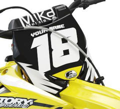 SUZUKI DIMENSIONAL SERIES (ANY BIKE MODEL AND COLORS!) Semi-Custom Factory Backing Graphics