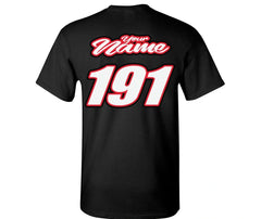 Pit T Shirt Script 19 Custom MX clothing