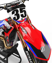 HONDA RAPID SERIES (JEDES FAHRRADMODELL UND JEDE FARBE!) Semi-Custom Factory Backing Graphics 