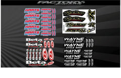 Dealer Decal Sheets - 6 sheet minimum