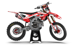 HONDA BOLTING SERIES (JEDES FAHRRADMODELL UND JEDE FARBE!) Semi-Custom Factory Backing Graphics 