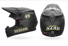 Helm-Aufkleber-Set V8 