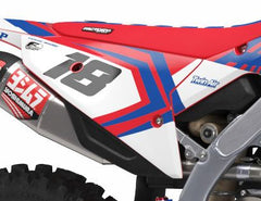 HONDA DIMENSIONAL SERIES (JEDES FAHRRADMODELL UND JEDE FARBE!) Semi-Custom Factory Backing Graphics 