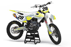 HUSQVARNA DIMENSIONAL SERIES (ANY BIKE MODEL AND COLORS!) Semi-Custom Factory Backing Graphics