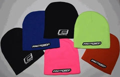 Factory Backing Beanie mit 3D-Gummilogo 