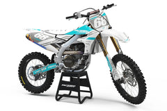 YAMAHA EXPRESS V2 SERIES (ANY BIKE MODEL AND COLORS!) Semi-Custom Factory Backing Graphics