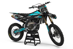 YAMAHA EXPRESS V3 SERIES (ANY BIKE MODEL AND COLORS!) Semi-Custom Factory Backing Graphics