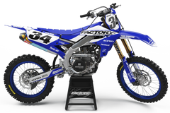 YAMAHA STEALTH SERIES (ANY BIKE MODEL AND COLORS!) Semi-Custom Factory Backing Graphics