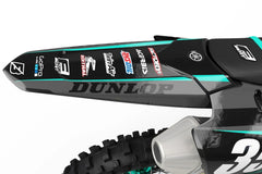 YAMAHA MIDNIGHT SERIES (JEDES FAHRRADMODELL UND JEDE FARBE!) Semi-Custom Factory Backing Graphics